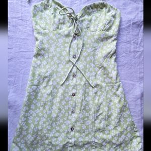 Princess Polly Green Mini Dress